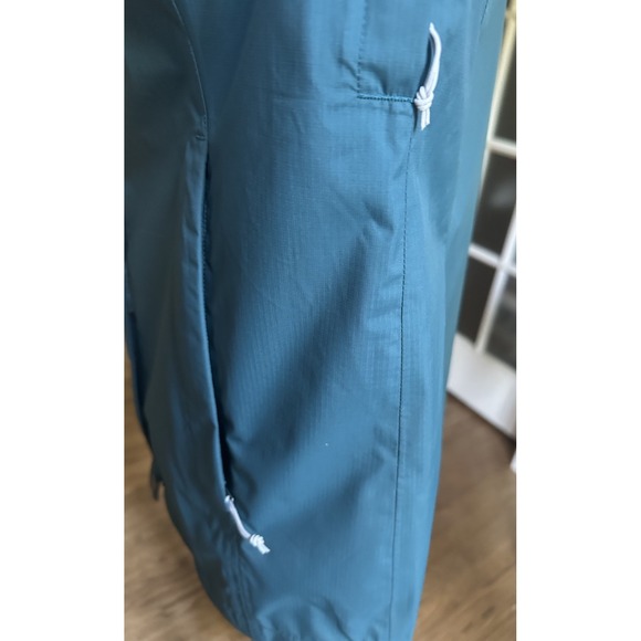 REI Co-Op Rainier RainCoat Jacket Women's M Peak 2.5L Hiking Hooded Blue - Picture 5 of 13